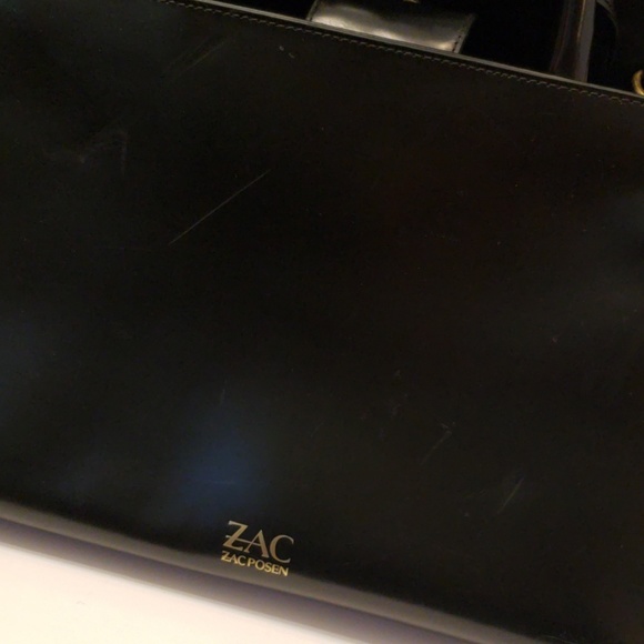 Zac Zac Posen Eartha leather snake embossed bag - Picture 2 of 8